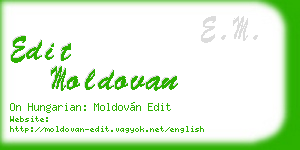 edit moldovan business card